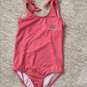 Girls one piece bathing suit